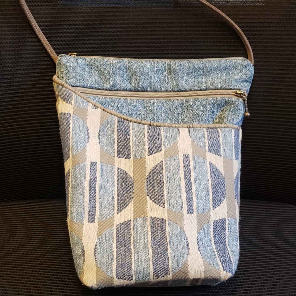 Maruca City Girl Crossbody Bag - Blue/Grey